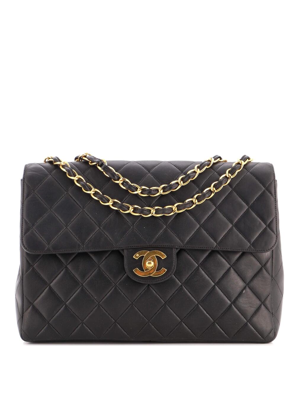 Chanel Vintage Classic Single Flap Bag #323646C46B